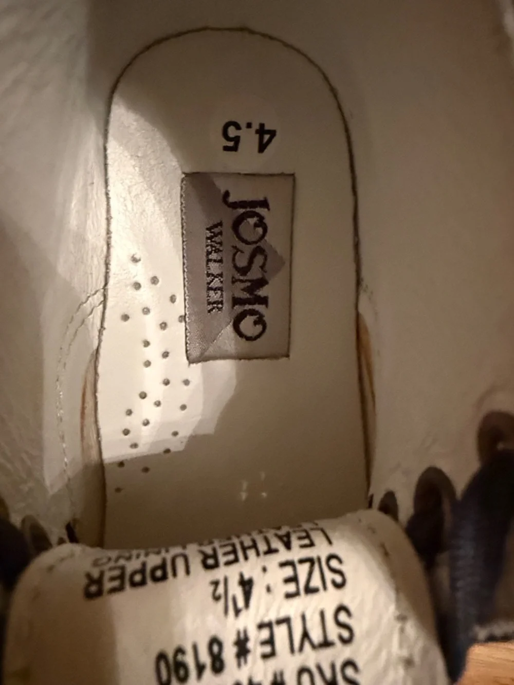 Josmo Black Toddler Lace-Up Ankle Boots Sz‎ 4.5